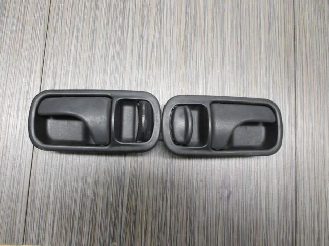 89 90 91 92 93 94 nissan 240sx interior door handle set with cover oem black