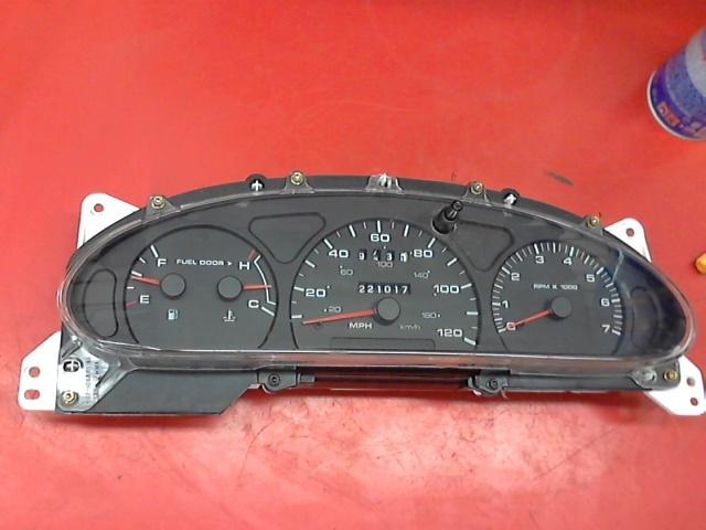 01 02 ford taurus speedometer cluster mph w/o flex fuel vehicle 114072