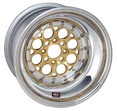 Weld racing magnum import drag polished wheel 13"x8" 4x4" bc set of 4