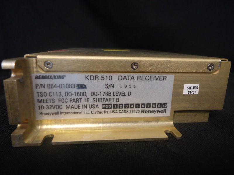 Bendix/king kdr-510 data reveiver 064-01088-0101  - used avionics