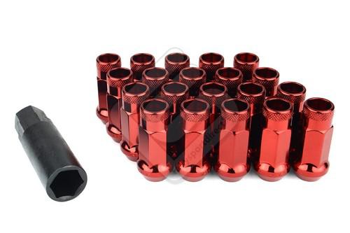 Muteki sr48 open ended lug nuts red 12 x 1.50 32906r