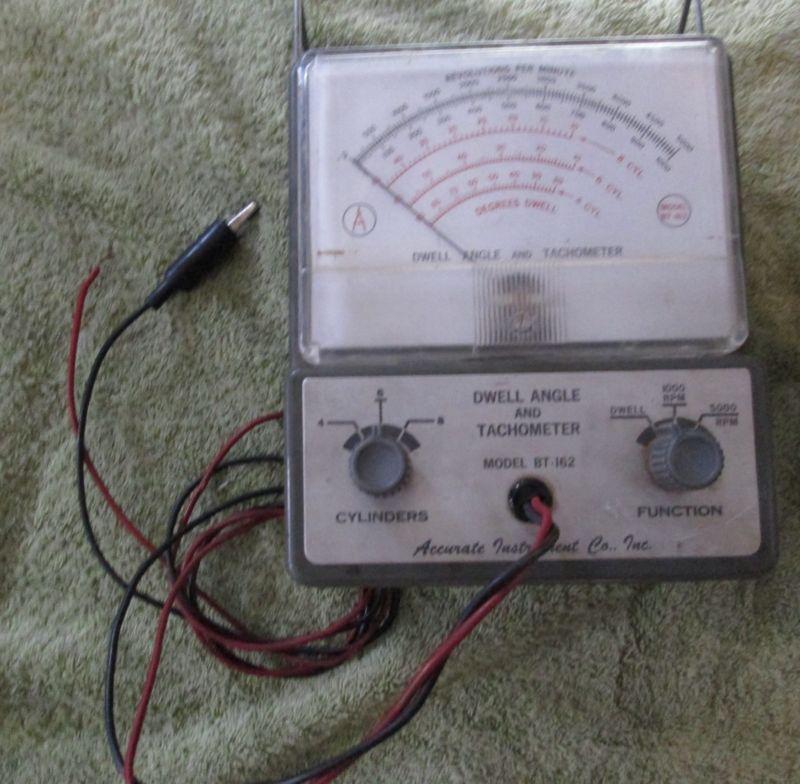 Vtg accurate instrument dwell angle tachometer bt-162