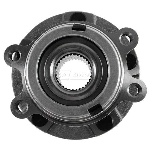 Front wheel hub & bearing for nissan maxima altima 3.5l v6 w/abs