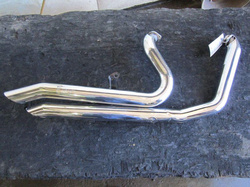 Harley davidson dyna fxdci superglide 05 motorcycle exhaust bg3