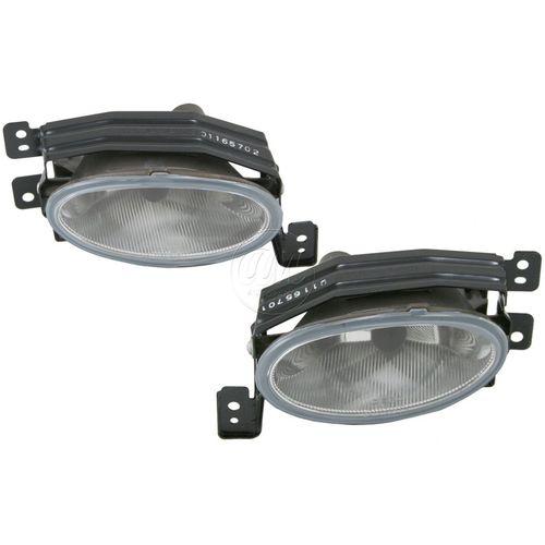 04-08 acura tsx fog driving lights lamps pair set kit driver lh & passenger rh