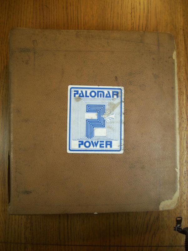 Palomar power (8 lot) ford manuals electrical fiesta cooling fuel 77-78 repair18