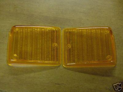 Vw bus turn signal lenses pair 73 and later bus