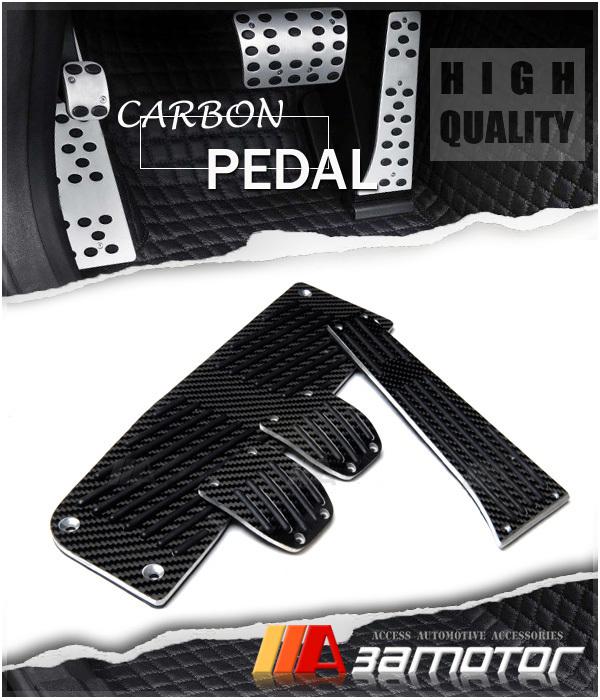 Bmw carbon fiber mt manual pedal + footrest e81 e82 e87 e88 e90 e91 e92 e93 peh3