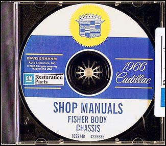 1966 cadillac shop manual and body manuals cd calais deville eldorado fleetwood