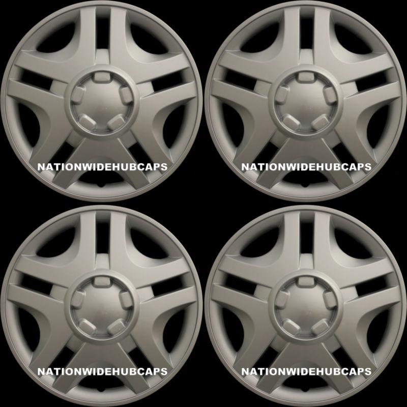 Set of 4 15" hub caps full wheel covers rim cap lug cover hubs for steel wheels
