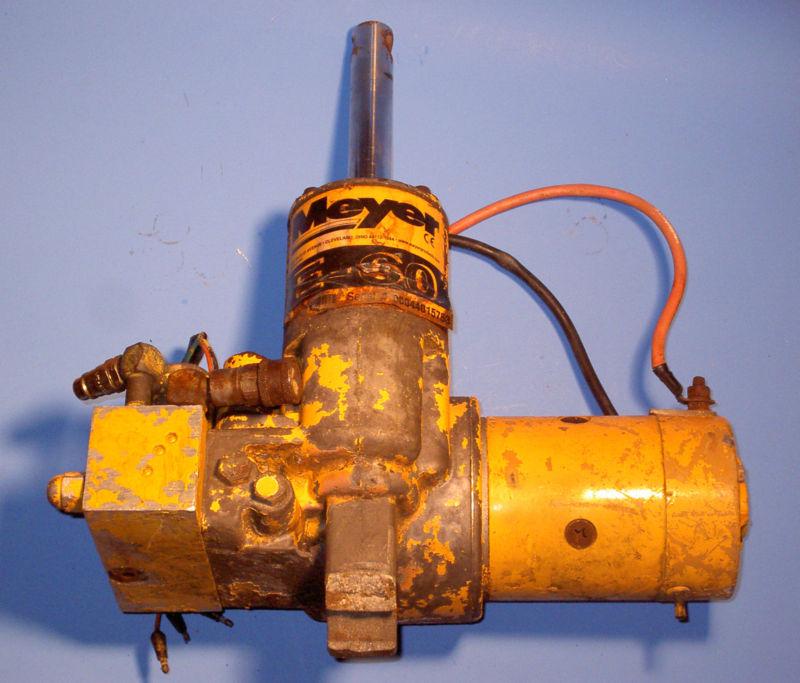 Meyer e-60 snow plow lift pump motor parts core repair