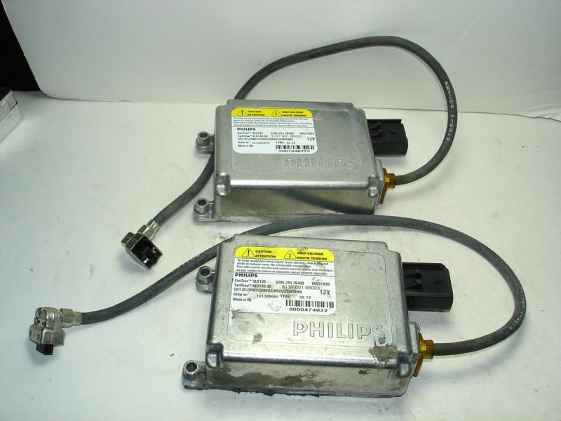 Oem 2006-2009 cadillac sts xenon light controller hid computer ballast kit set
