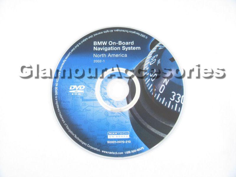 Bmw navigation dvd disk north america 2002.1