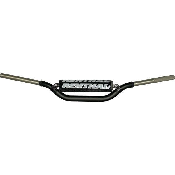 Black renthal twinwall aluminum handlebar