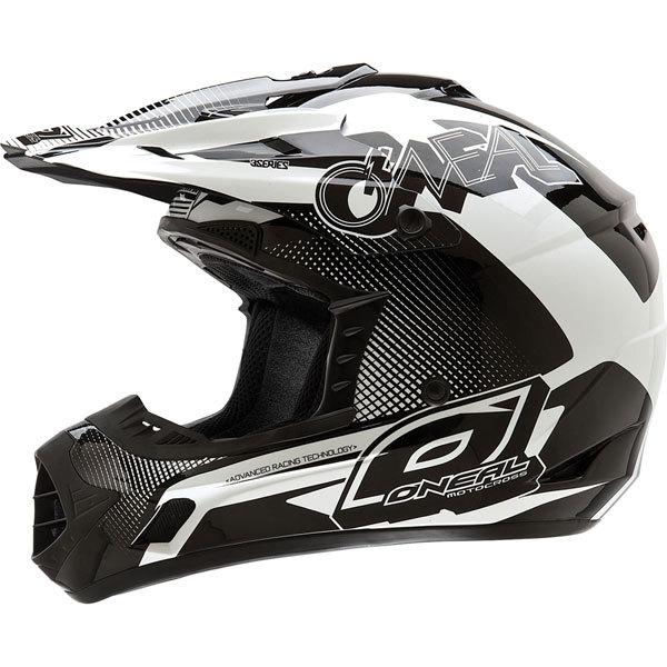 Black m o'neal racing youth stylo 3 series helmet