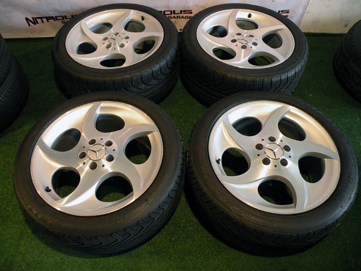 18" factory mercedes sl cls wheels tires oem vw gti sl500 sl550 cls550 500sl 129
