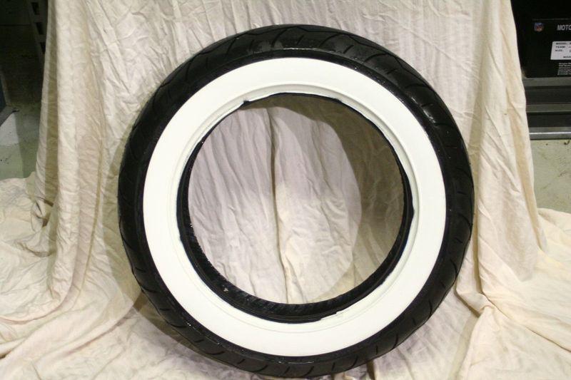 Vee rubber vrm-302 "twin" white-wall rear motorcycle tire  mt90-b16  