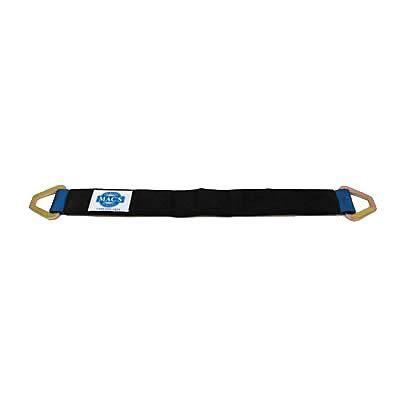 Mac's custom tie-downs tie-down axle straps blue 2" x 36" 10000 lb. capacity ea