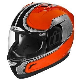 Icon alliance hi-viz orange black helmet xlarge xl