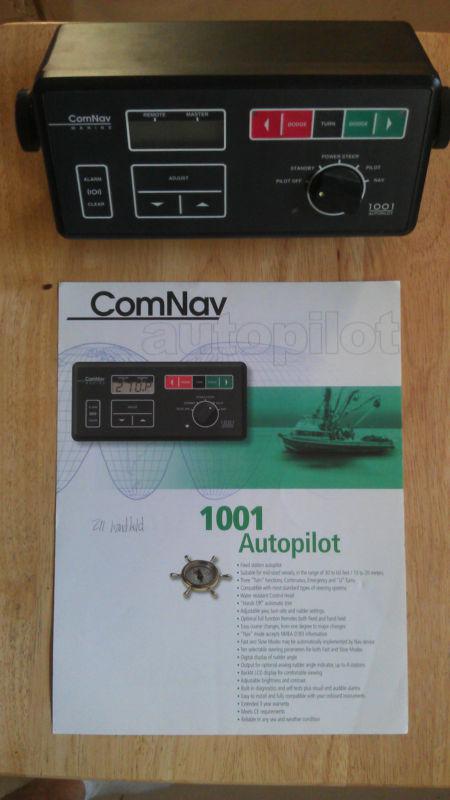 Comnav marine 1001 complete autopilot system w/211 remote and factory tested