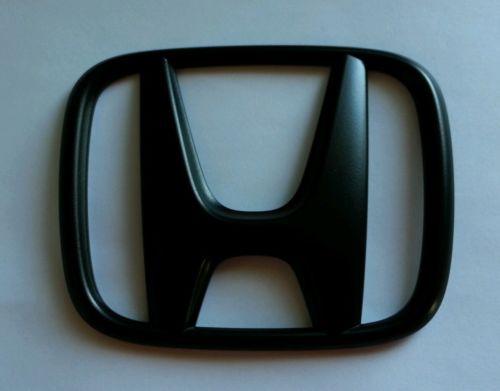 Honda "h" emblem blacked out part # 75700-sva-a01