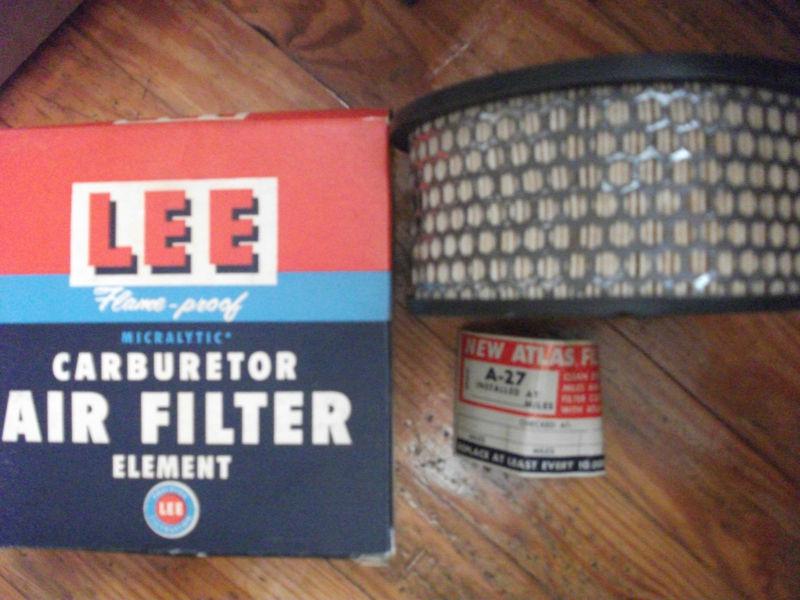 Vintage studebaker lee air filter, nos