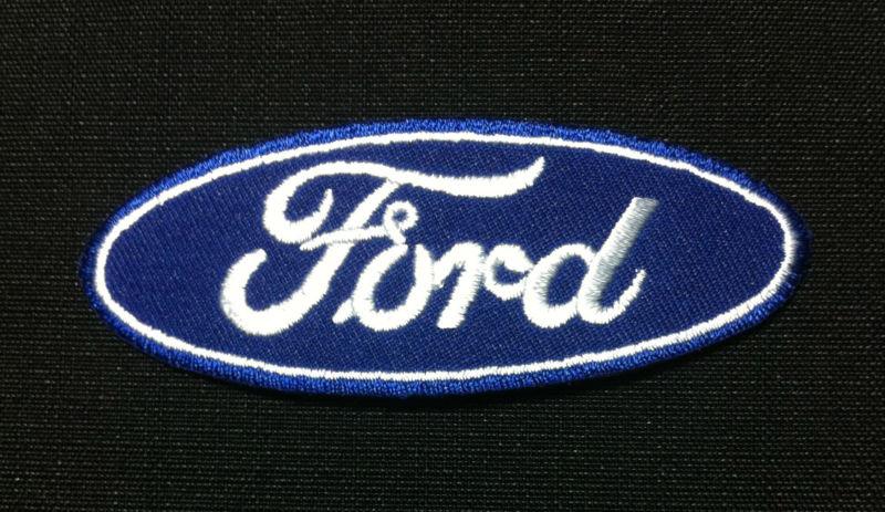 Ford embroidered patch iron on badge car motor logo auto racing race rally f1