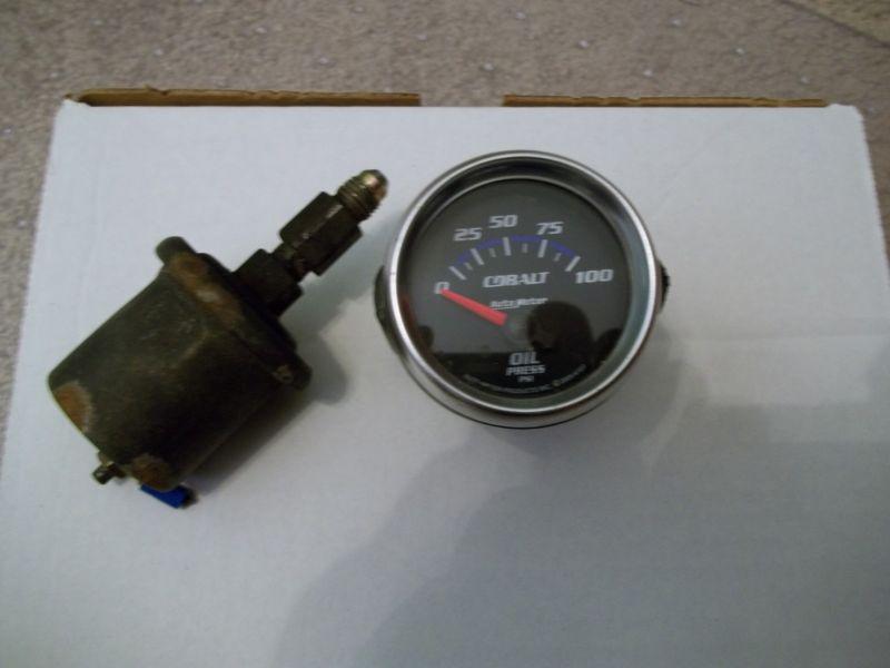 Purchase Auto Meter 6127 Cobalt Electric Oil Pressure Gauge 2 1/16 in