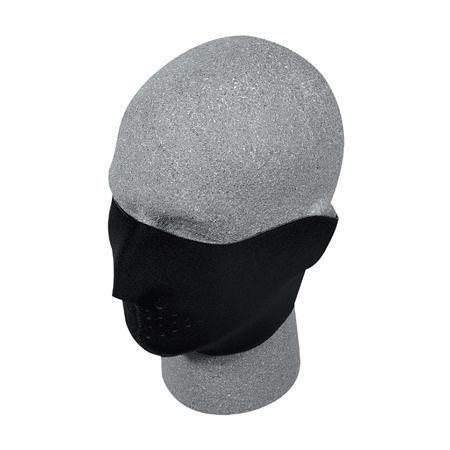 Zan headgear micro fleece half face motorcycle mask black