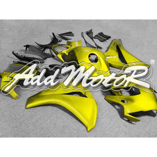 Injection molded fit fireblade cbr1000rr 08-11 yellow black fairing 18n34