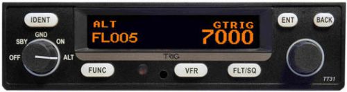 Trig tt-31 mode s transponder slide in replacement for kt-76a kt76c kt78a