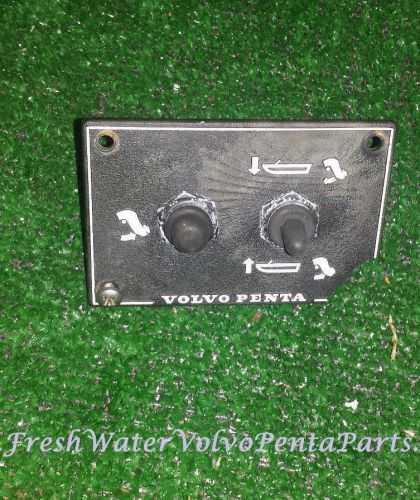 Volvo penta tilt and trim switch mechanical lift and hydraulic trim