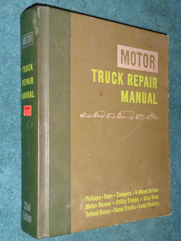 1966-1979 chevy ford ih dodge & more truck shop manual / motors truck book