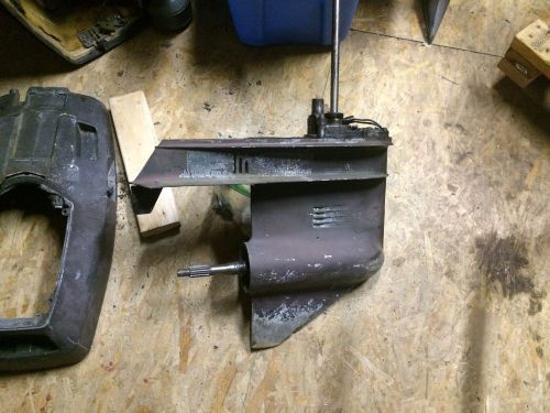 1971 johnson 50 hp lower unit used untested no prop or nut pn#0385101