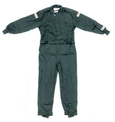 G-force black large gf125 1 piece driving suit p/n 4125lrgbk