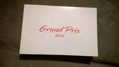 2004 pontiac grand prix owners manual