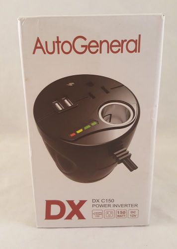 Autogeneral dx c150 power 150 watt inverter cup-holder type