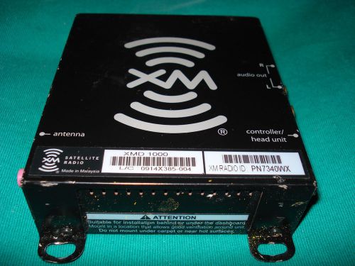 Xmdirect xmd1000 car satellite radio receiver universal tuner box terk xmd 1000