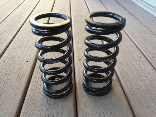 Coilover springs 7.5k / 420lb rate 205mm / 8&#034; length 65mm / 2.5&#034; id (pair)