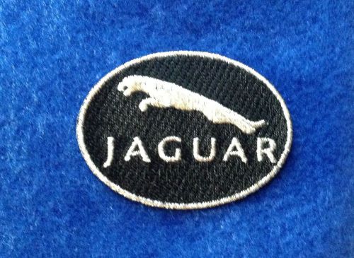Jaguar  auto car   iron on embroidery embroidered patch patches  - 2.3&#034; x 1.7&#034;