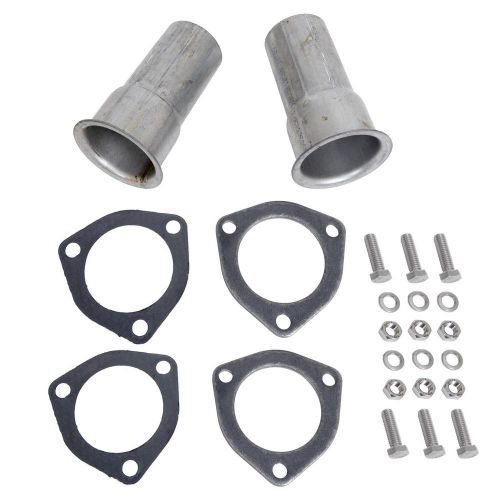 Summit racing header reducer kits 2.5&#034; inlet / 2&#034; outlet slip fit g4755id
