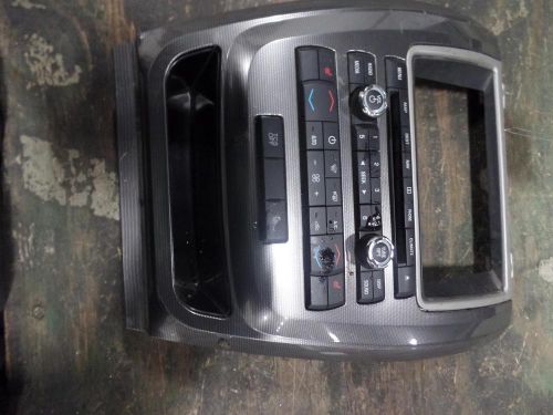 11 ford fusion audio radio climate ac control unit switches trim be5t-18a802-ac