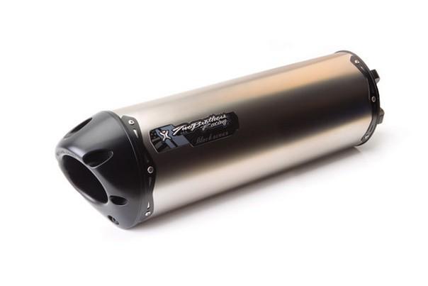 Two brothers racing vale bs slip-on exhaust m5 titanium for bmw r1200gs