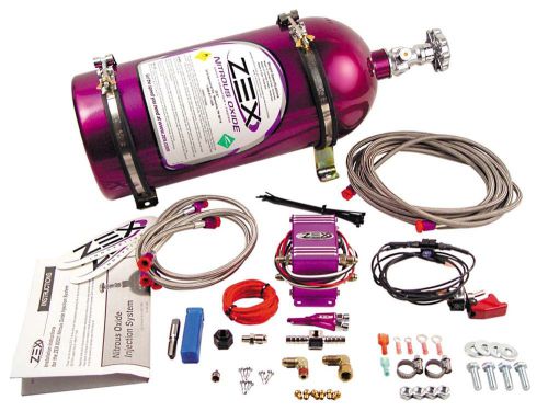 Zex 82021 wet nitrous kit honda acura sport compact 4 &amp; 6 cyl. universal nos n2o