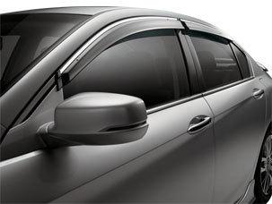 Brand new oem 4 door honda accord door visors fits 2013-2014 4 dr accord