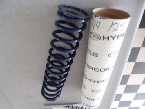 New 14&#034; hypercoil coil over spring 2.5&#034; i.d. 125# rate