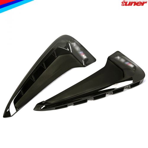X5m/// sport glossy black fender side intake air flow vents  for 14-16 f15 x5