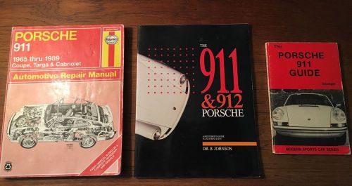 Early porsche 911 books