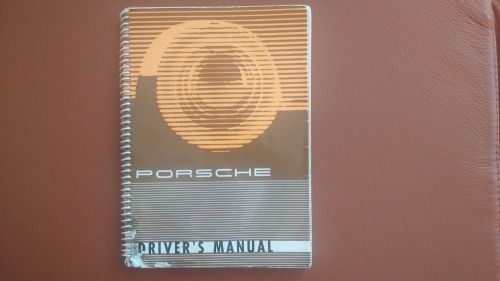 1960 porsche 356b 356 b drivers owners factory manual original oem