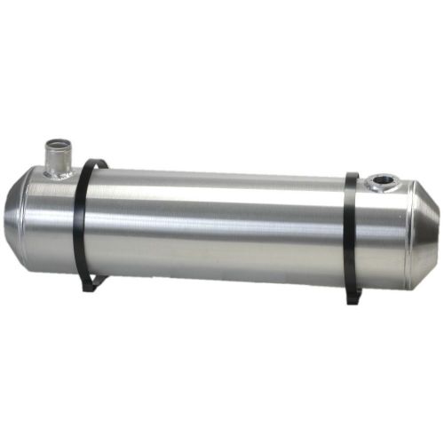 8x33 spun aluminum gas tank 7 gallons with remote fill and sending unit flange